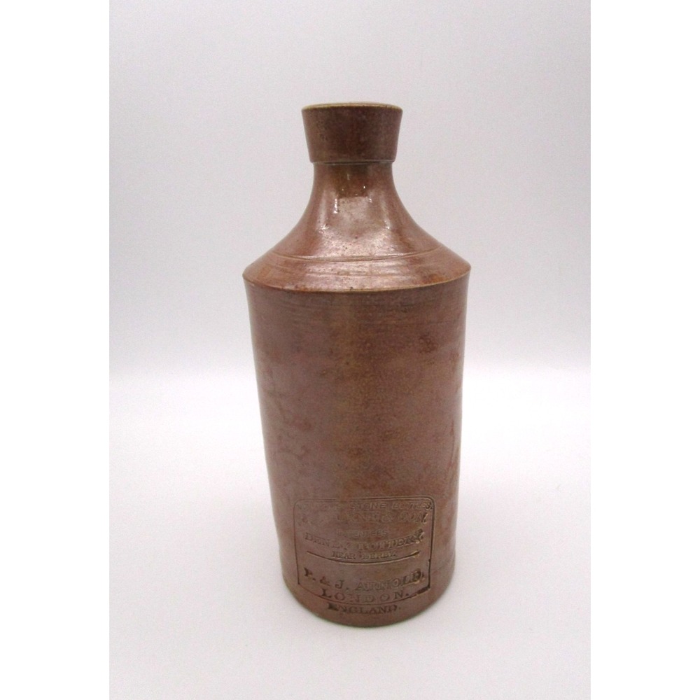 Vitreous Stone Ink Bottle J Bourne & Son Denby Pottery P J Arnold London England